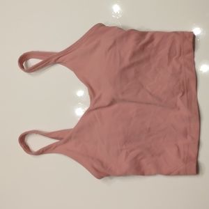 Lululemon align tank top, size 0, pink,